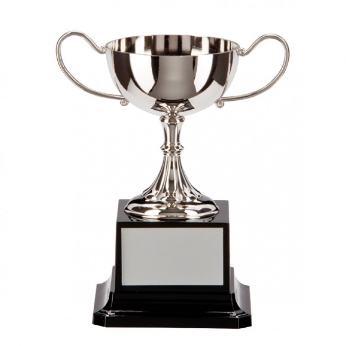 TAVISTOCK - NICKEL PLATED TRADITIONAL TROPHY CUP - 3 SIZES